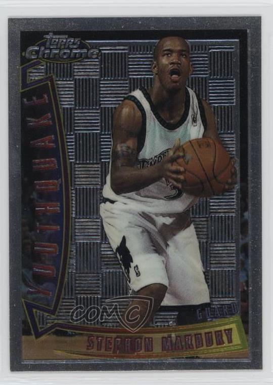 1996-97 Topps Chrome Youthquake Stephon Marbury #YQ3 Rookie RC 0e5c