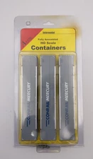 A-Line 30453-01 HO 53' Smooth Sided Container Conrail Mercury 3-pck