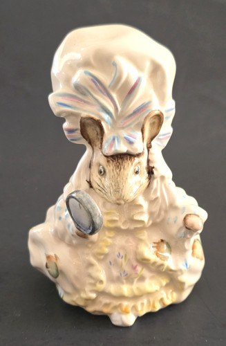 Vintage Beswick England Beatrix Potter Lady Mouse F. Warne Co Figurine 1951