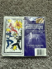 Mighty Morphin Power Rangers Door Banner Birthday Party Let's Power Party Saban