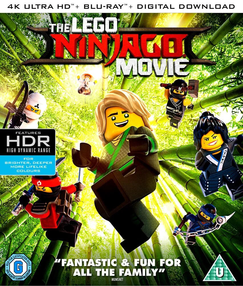 The Lego Ninjago Movie 4K Ultra HD + Blu-Ray