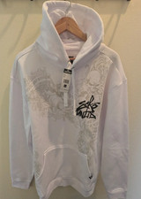 NWT Ecko Unltd White Graphic Skull Hoodie Y2K...