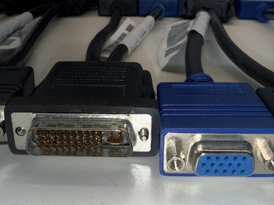 5 x Lot OEM Dell M1-DA to Dual VGA  Splitter VESA Cable 5E911 05E911 - Image 4 of 4