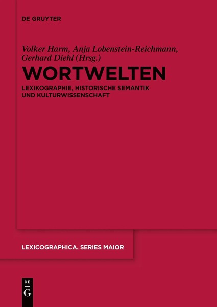 Wortwelten | Volker Harm (U. A.) | Taschenbuch | Issn | VI | Deutsch | 2020-image