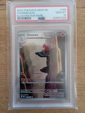 Pokemon 151 - Glutexo Charmander 169/165 - Mew 151 | Deutsch | PSA 10