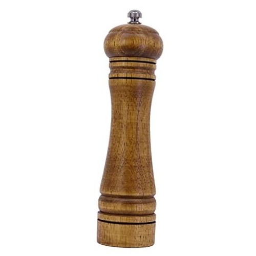 Wooden Pepper Grinder Pepper Mill, Coarseness Adjustable Peppermill,