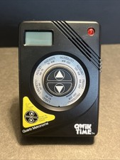 Qwik Time 1XS006P - Quartz Metronome With LCD Display  Kick Stand Works