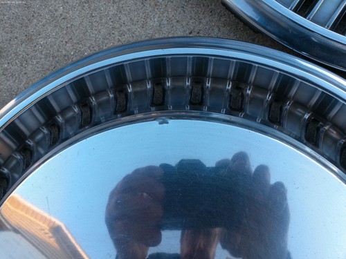 Wheel Cover Set Of 4 14"IN HubCap 36-slot Type Fits 76 CHEVY NOVA 00369009 Used - Picture 5 of 9