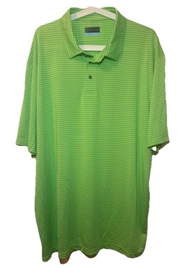 PGA TOUR Pro Series Golf Polo Mens Size XXL Green Shirt