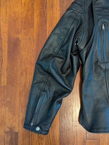 Victory Motorcycles Leather Jacket Vented w Thermal Liner - Men's Large - Picture 4 of 14