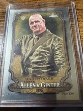 2025 Topps Chrome WWE #AG-UTK Undertaker Allen & Ginter