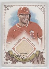 2021 Topps Allen & Ginter's Full Size Relics A Mike Trout #AGA-MT n0j