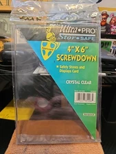 Ultra Pro 4" x 6" Card Holder Screw down Sports Pokemon postcards