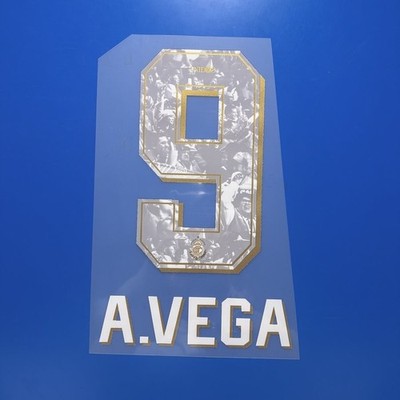 Alexis Vega Player Size Soccer Shirt Nameset Name Number ID Print