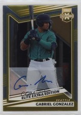 2022 Panini Elite Extra Edition Optic Signatures 76/99 Gabriel Gonzalez Auto et6