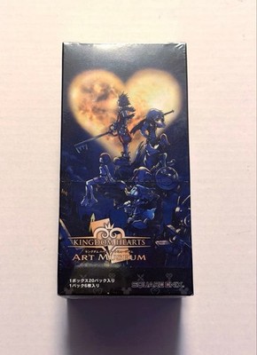 Disney Kingdom Hearts Art Museum BOX Trading Card Collection Square Enix Sealed