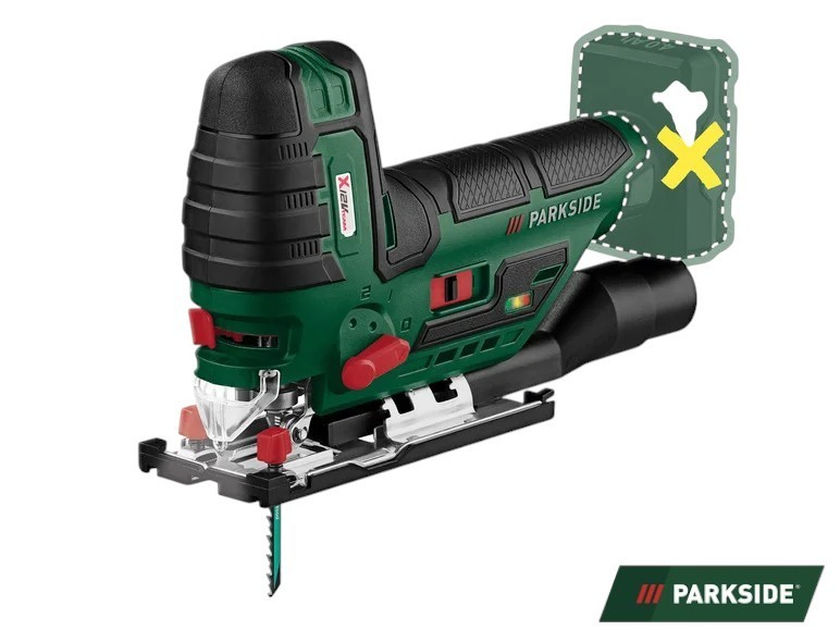Scie sauteuse 12V Parkside pour découpes sans fil légères et sans effort