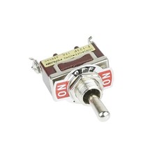 3-Pin ON-OFF-ON Toggle Switch Spring Back Car 12V DC Momentary Metal 15A 250V AC