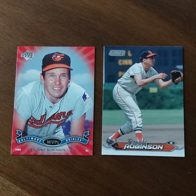 2005 Upper Deck All-Star Classics MVP's Brooks Robinson & 2024 Stadium Club #61