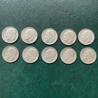 Lot of 10 Silver (90%) Roosevelt Dimes - Pre-1965 Junk Silver