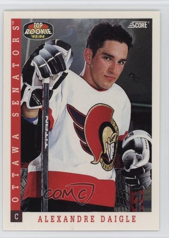 1993-94 Score Canadian Alexandre Daigle #496 9l6