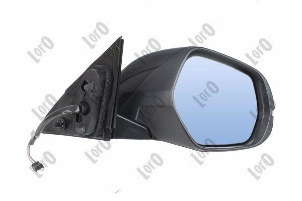 ABAKUS Convex Outer Mirror 1401M10 For Honda Electric, Right Side, Black