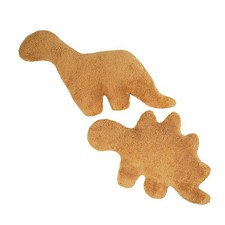 2 Pack Dino Nugget Pillow Plush, Soft Dinosaur Chicken Nuggets Pillow for Bir...