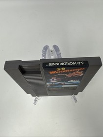 3-D WorldRunner NES 1987 Authentic with Manual Tested