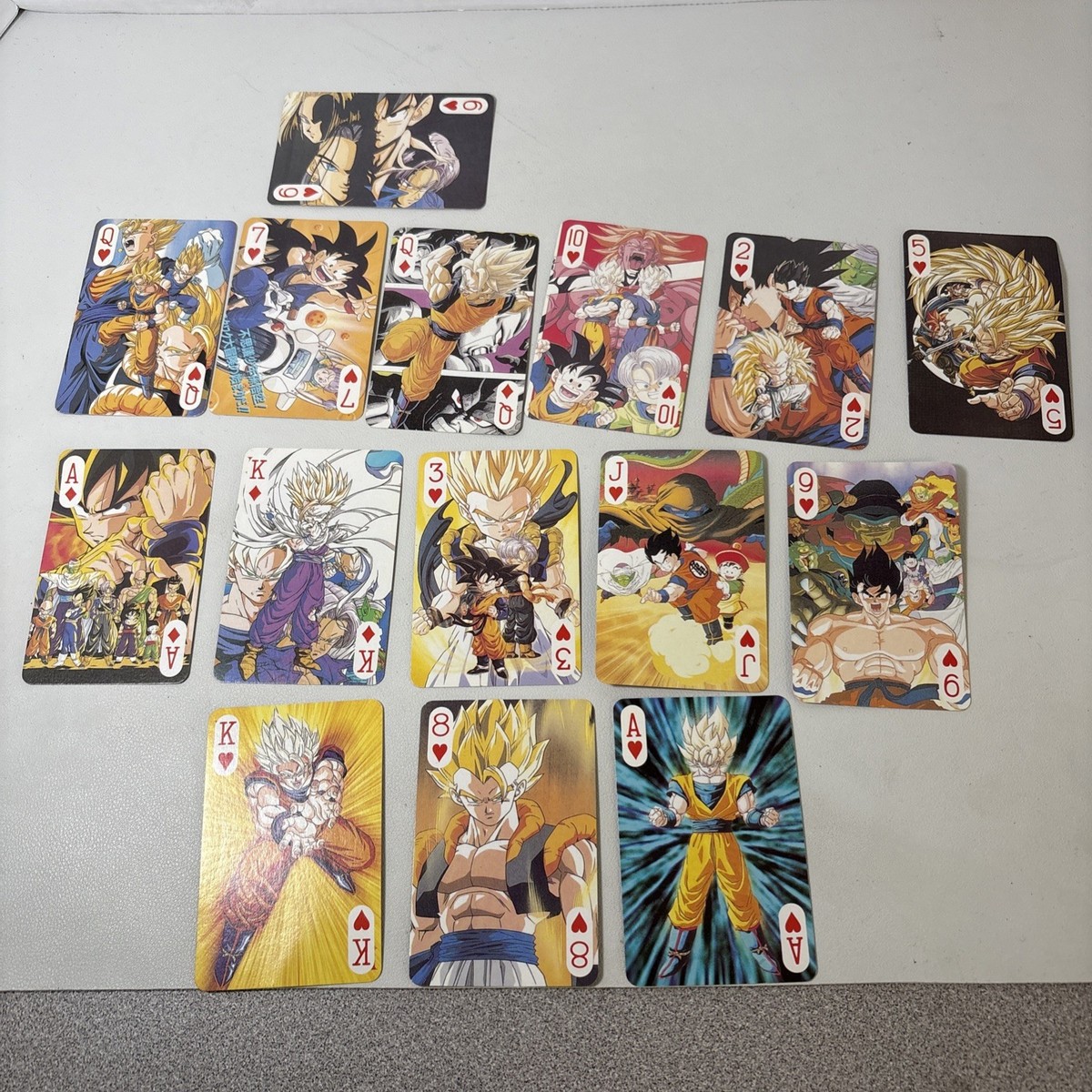 Vintage Dragon Ball Z Playing Cards Read Description | eBay