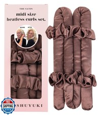 Small Heatless Curls Overnight Hair Curlers Rollers for Short Med