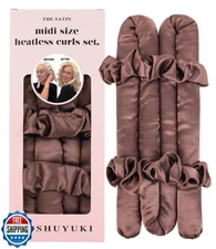 Small Heatless Curls Overnight Hair Curlers Rollers for Short Med