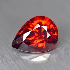 1.66Ct Unheated AAA+ Grade Reddish Orange Spessartite Garnet _ Namibia