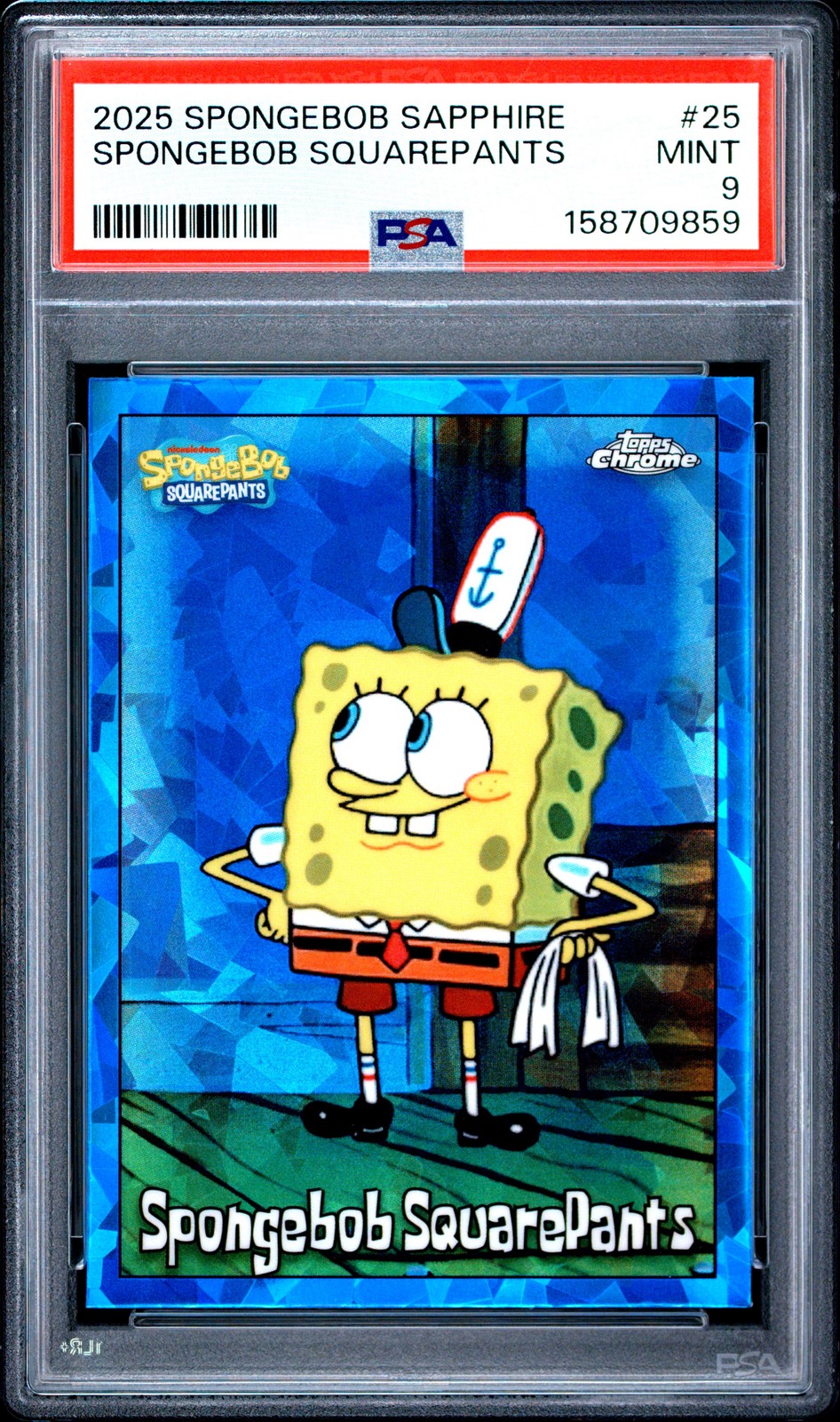 2025 #25 SPONGEBOB SQUAREPANTS PSA 9