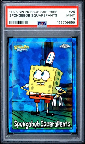2025 #25 SPONGEBOB SQUAREPANTS PSA 9