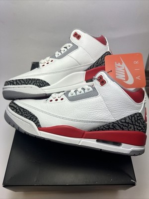 Air Jordan 3 Retro Fire red EU41 US8 UK7 DSWT Neu Mit Box