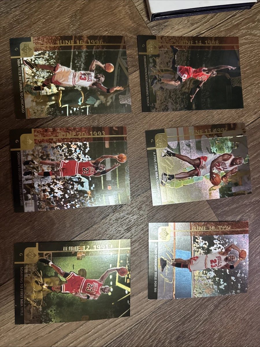 1999 Upper Deck Gatorade Michael Jordan - Michael Jordan #MJ6 for