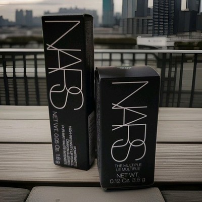 NARS The Multiple ORGASM  CRAVE 0.12 Oz / 3.5 g & NARS LIP CRAYON CRUELLA Minis 