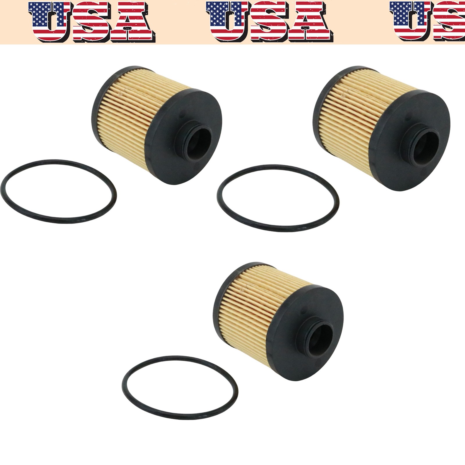 3X Oil Filter Fits Lamborghini Gallardo 2004-2008 07L115561C USA