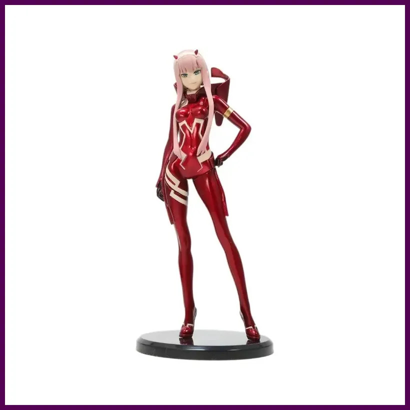 Figura de acción de anime DARLING in the FRANXX Zero Two, modelo de estatua de d