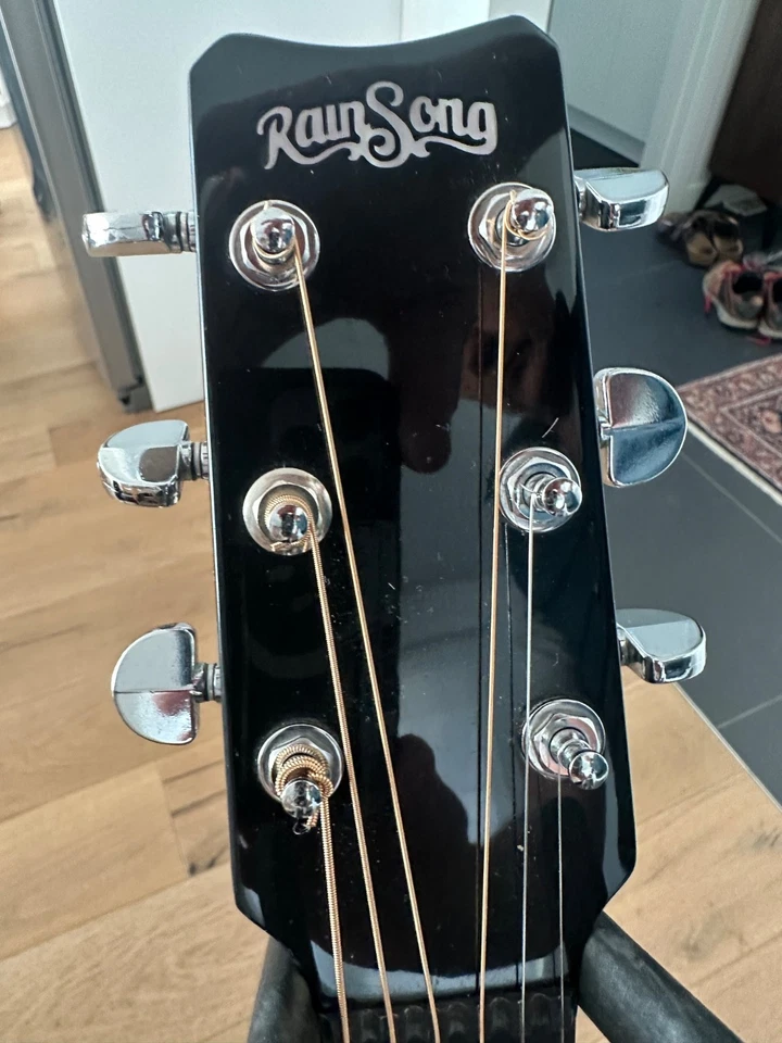 RainSong DR-1100  Rare American-made Carbon Fiber Dreadnaught acoustic guitar - Image 4 of 4