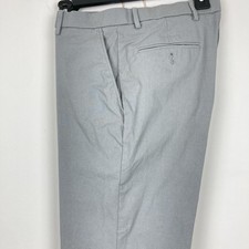 Tommy Hilfiger Mens Modern fit Dress Pants 34W 32L Light Grey Stretch E081189