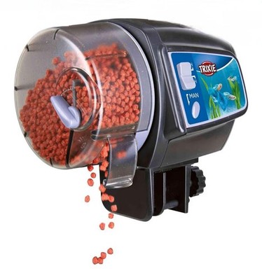 Trixie Futterautomat Aquarium Urlaubsfutter Ferienfischfutter für Zierfische