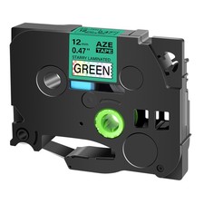 1PK Compatible for Brother TZe TZ 731L1 1/2" Glitter Rainbow Green Laser Tape