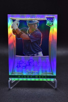 Melky Mesa Rookie Auto /99 2013 Panini Select Prizm New York Yankees