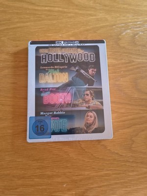 Once Upon A Time In  Hollywood limitiertes 4K UHD Blu Ray Steelbook NEU & OVP