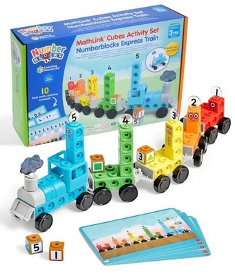 MathLink  Cubes Activity Set Numberblocks  Express Train By Learning Resources