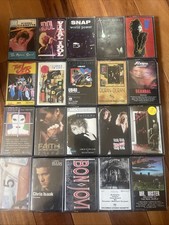 1980  s  Cassette Lot Of 20 Tapes: Various Artists