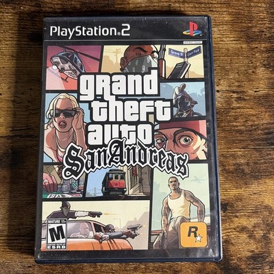 Grand Theft Auto San Andreas (Playstation 2 4) No Map