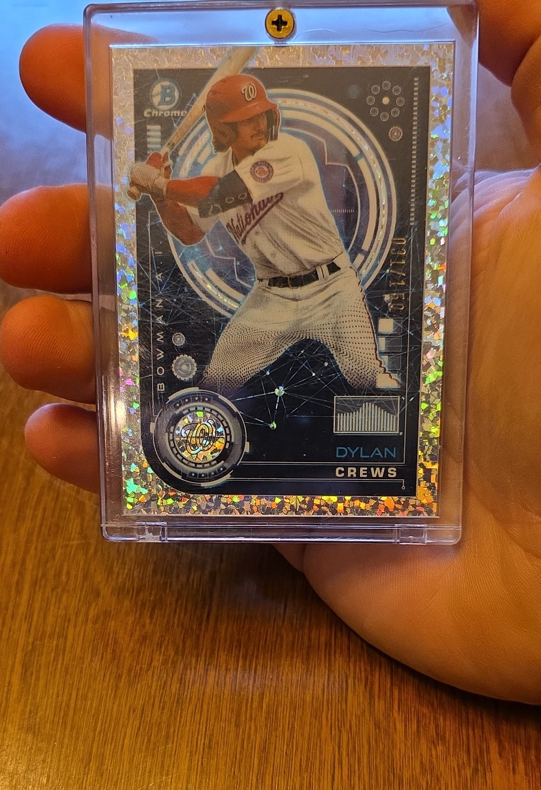 2024 Bowman - Bowman Ai Dylan Crews #BAI-13 Mini-Diamond Refractor /150 (RC)