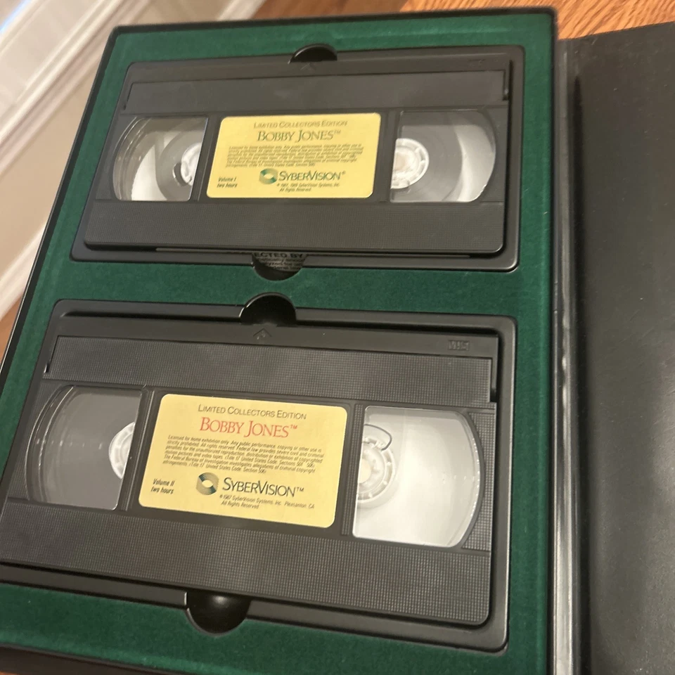 Bobby Jones "Cómo Juego al Golf" Sybervision Edición Limitada Coleccionista 1987 Foto 2 de 4